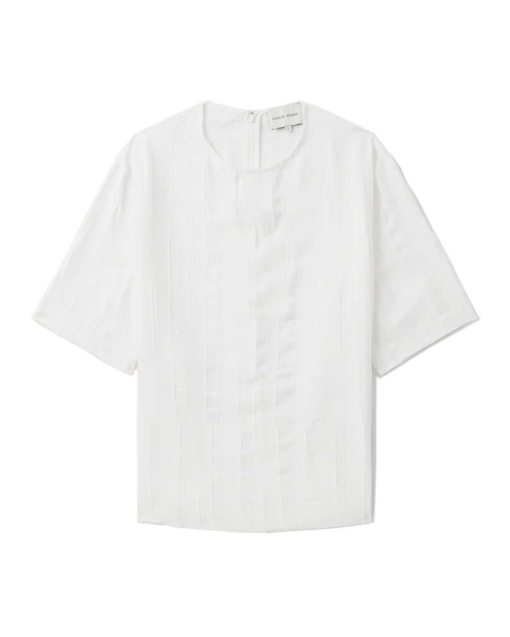Round neck blouse