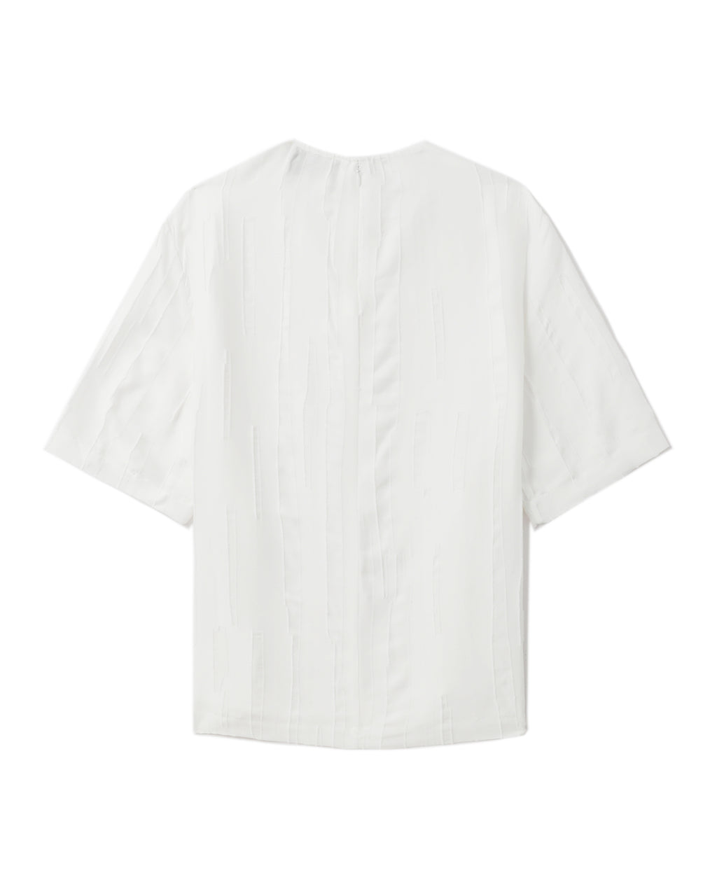 Round neck blouse