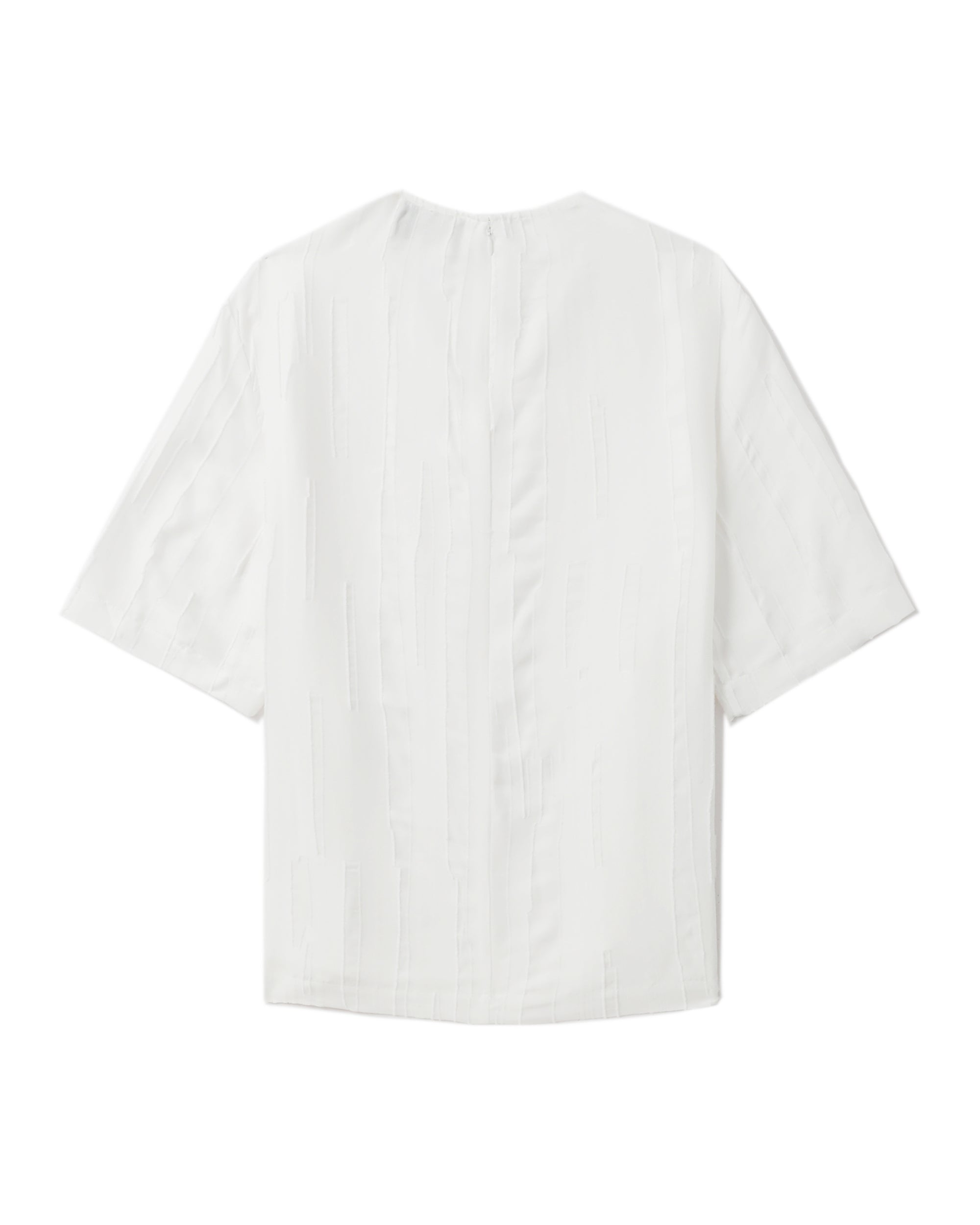 Round neck blouse