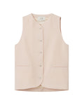 Tailored button-front waistcoat