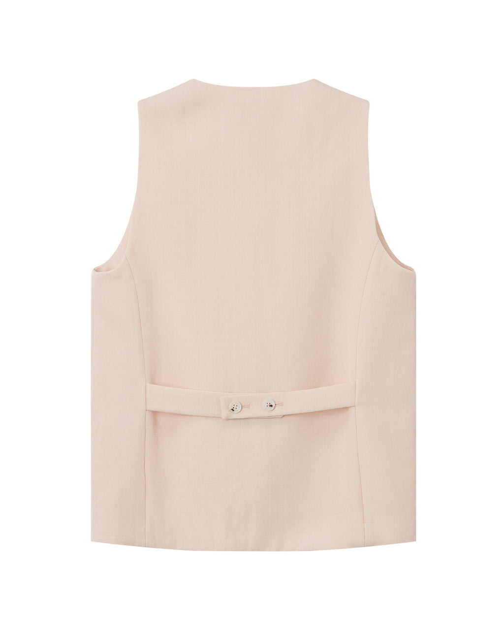 Tailored button-front waistcoat