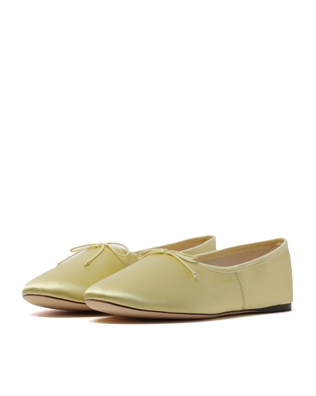 Landon satin ballet flat