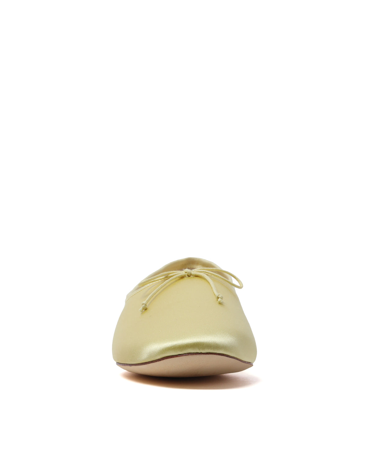 Landon satin ballet flat