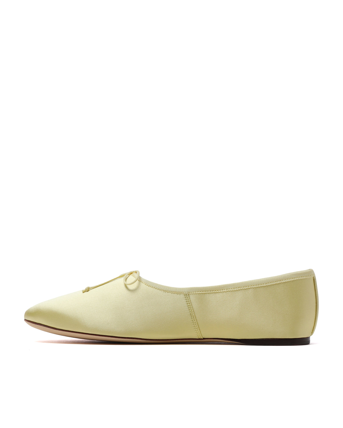 Landon satin ballet flat