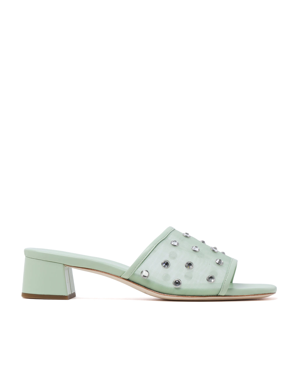 Brooke seafoam mule