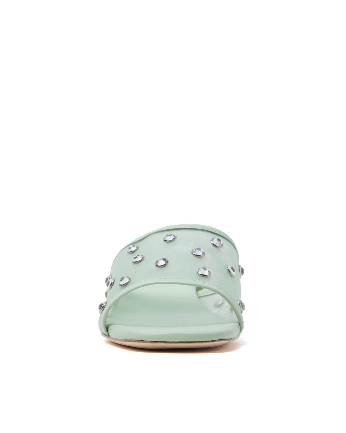 Brooke seafoam mule