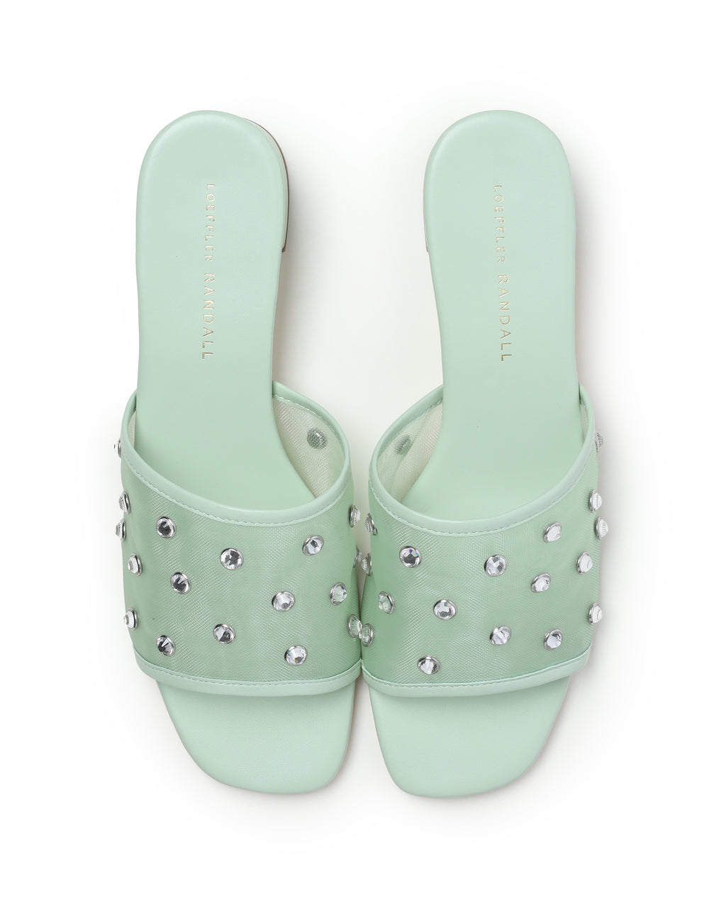 Brooke seafoam mule