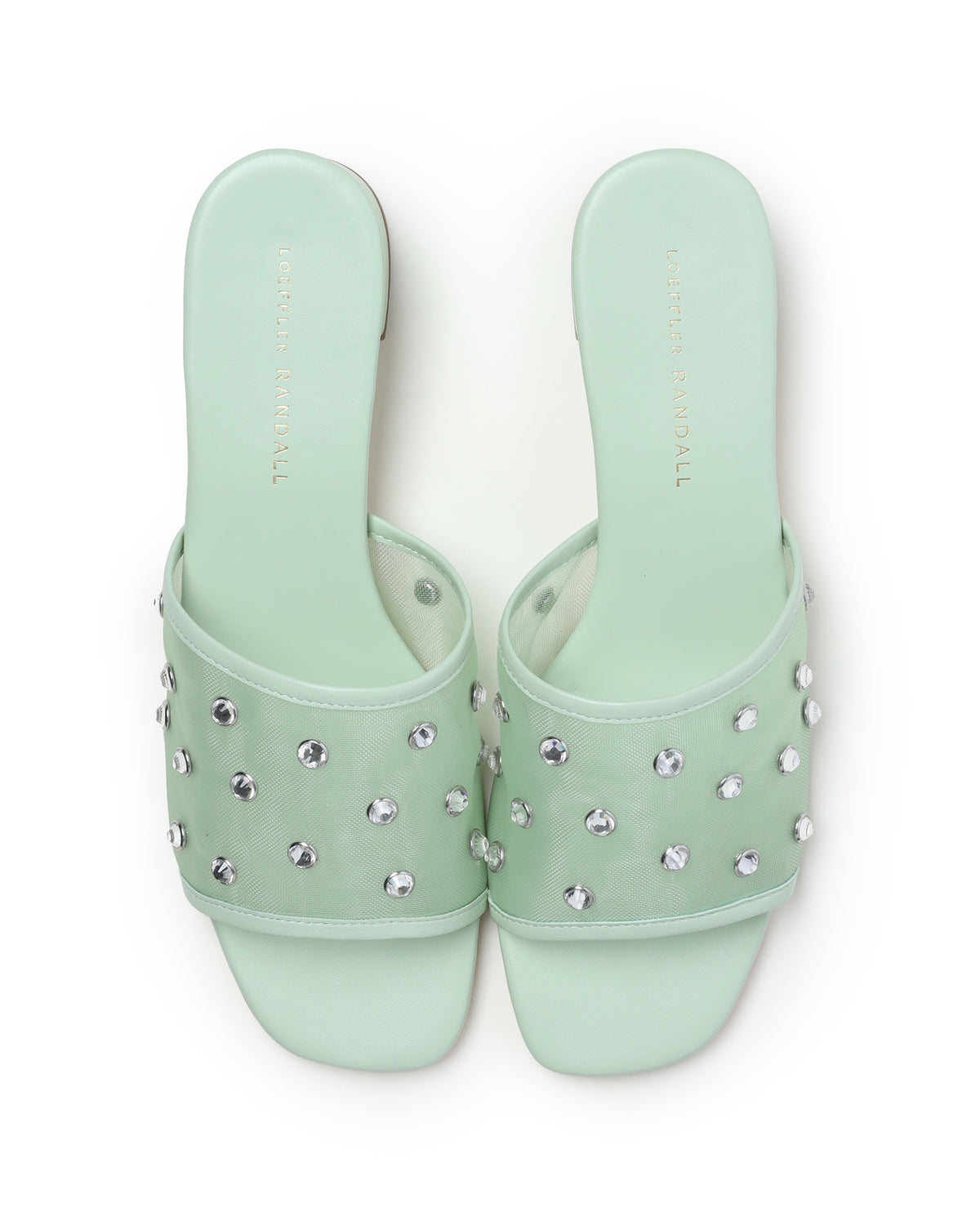 Brooke seafoam mule