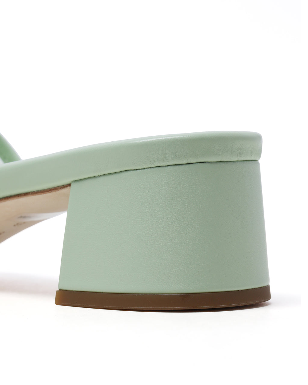Brooke seafoam mule