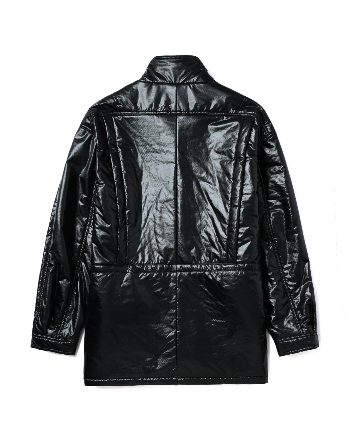 Faux lather jacket