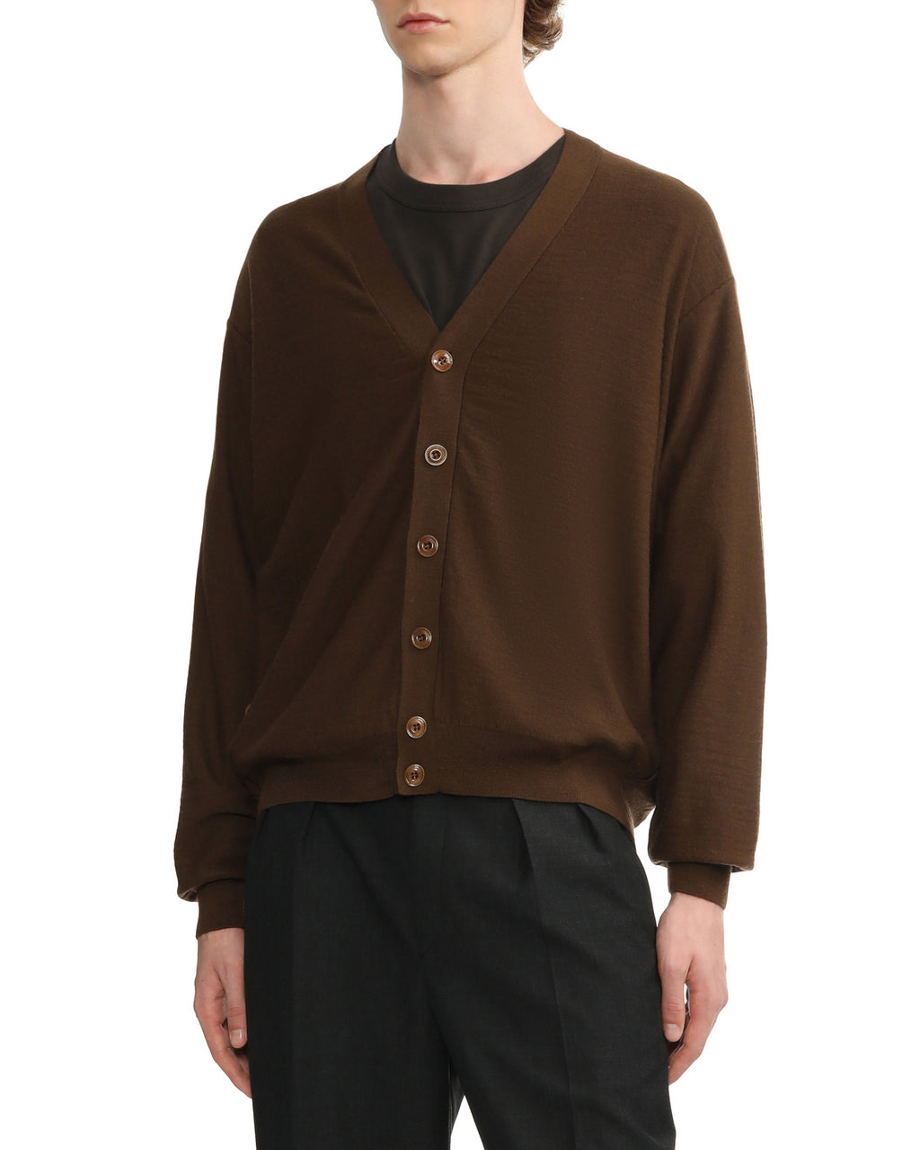 V-neck cardigan