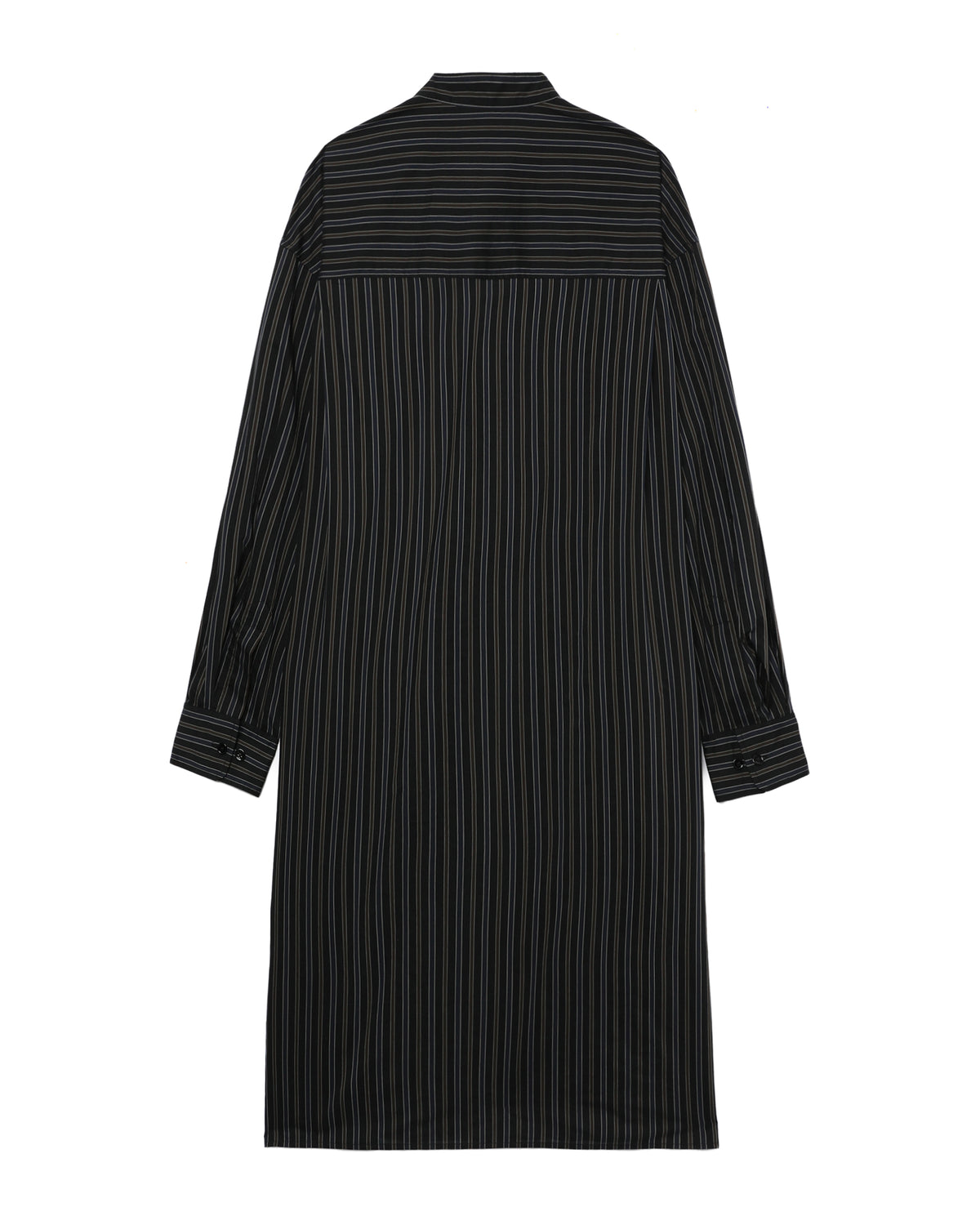 Striped button down dress