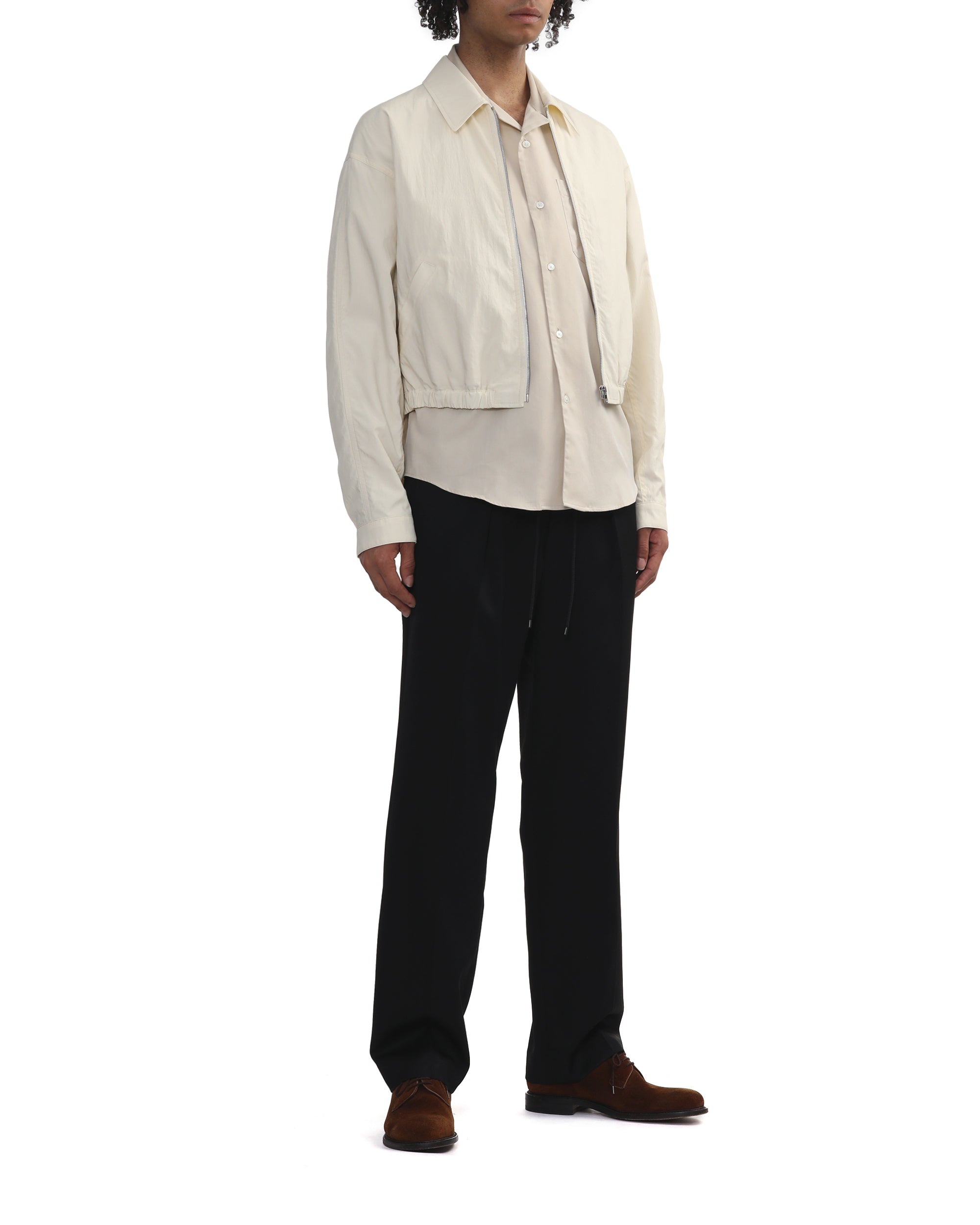 Zipped blouson