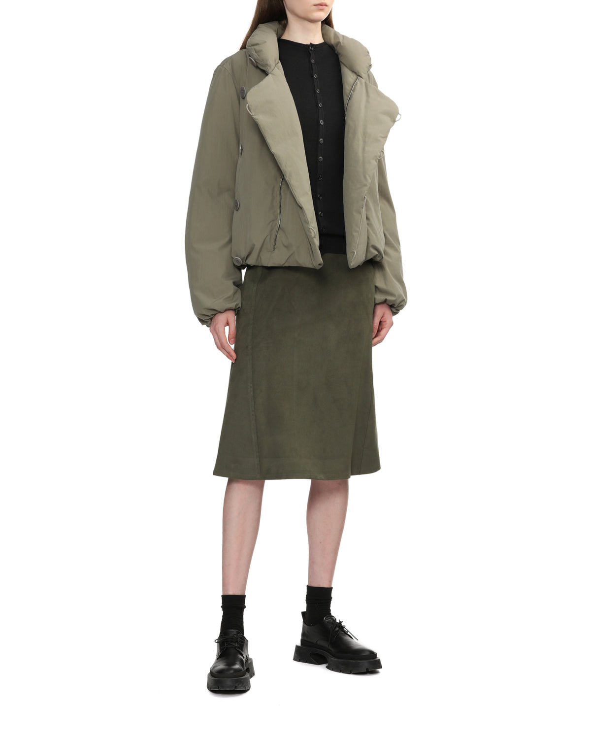 Short puffer jacket