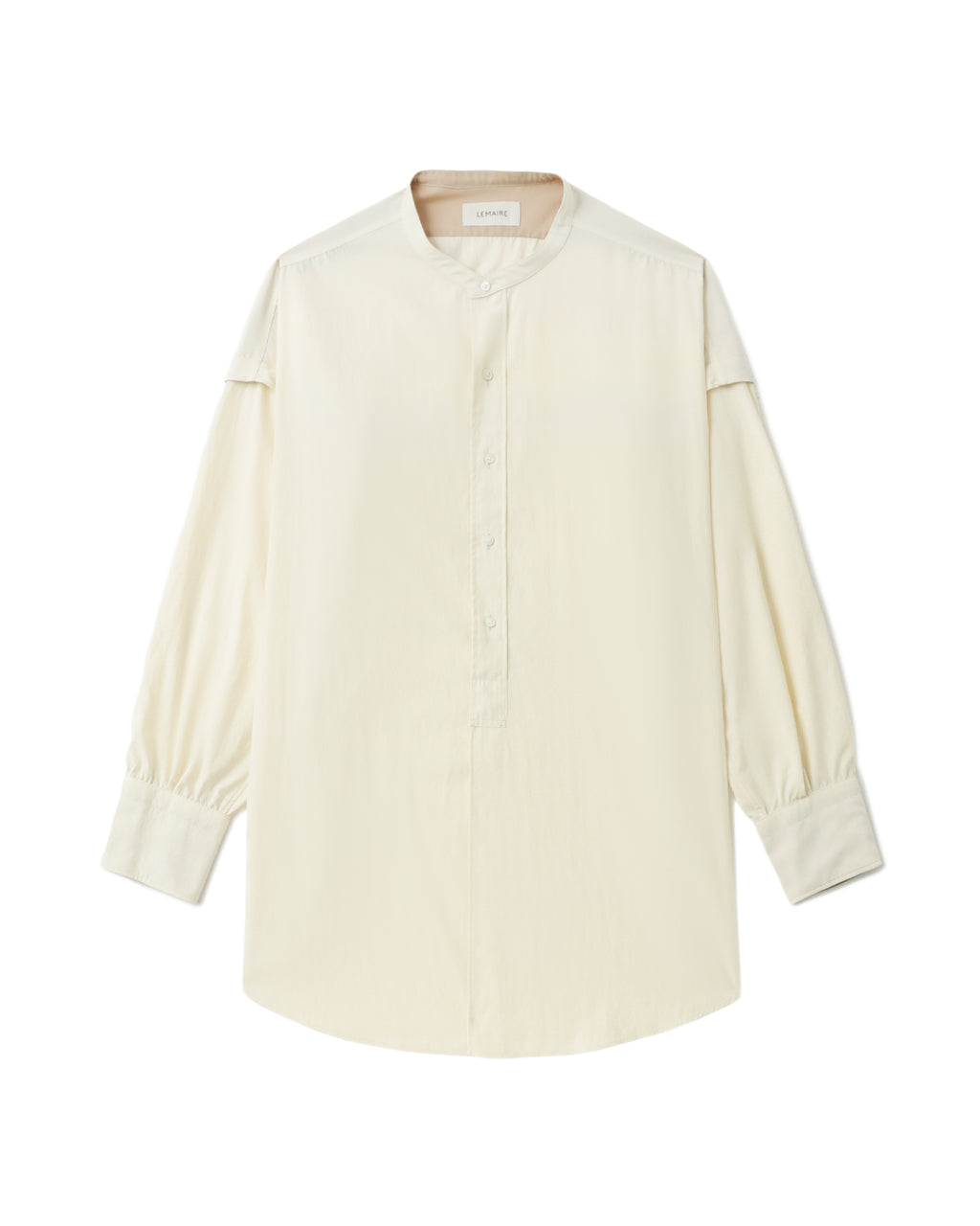 Stand collar shirt