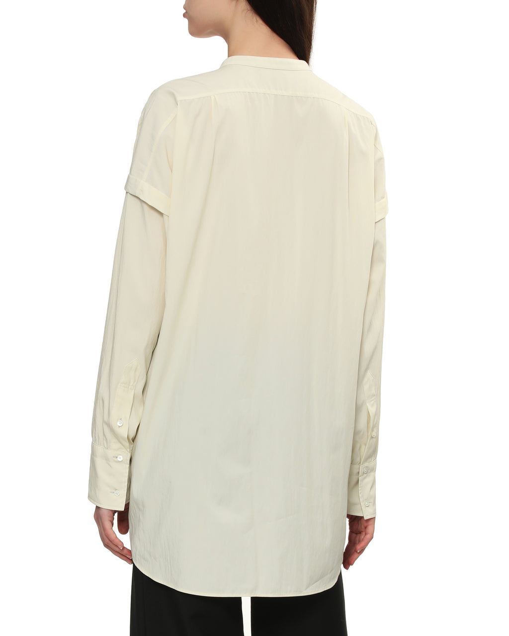 Stand collar shirt