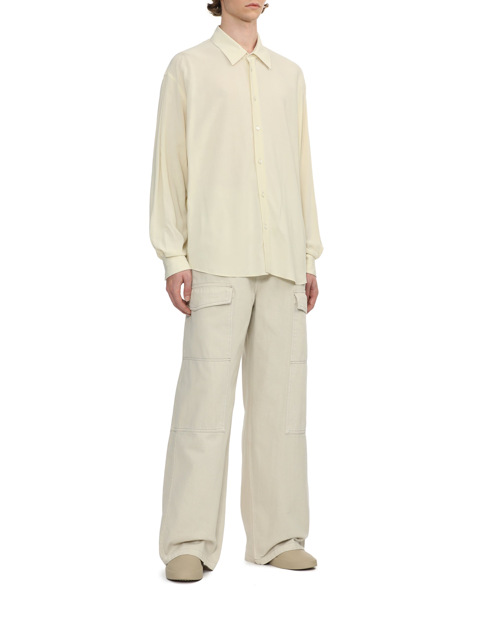 Relaxed fit long sleeve shirt