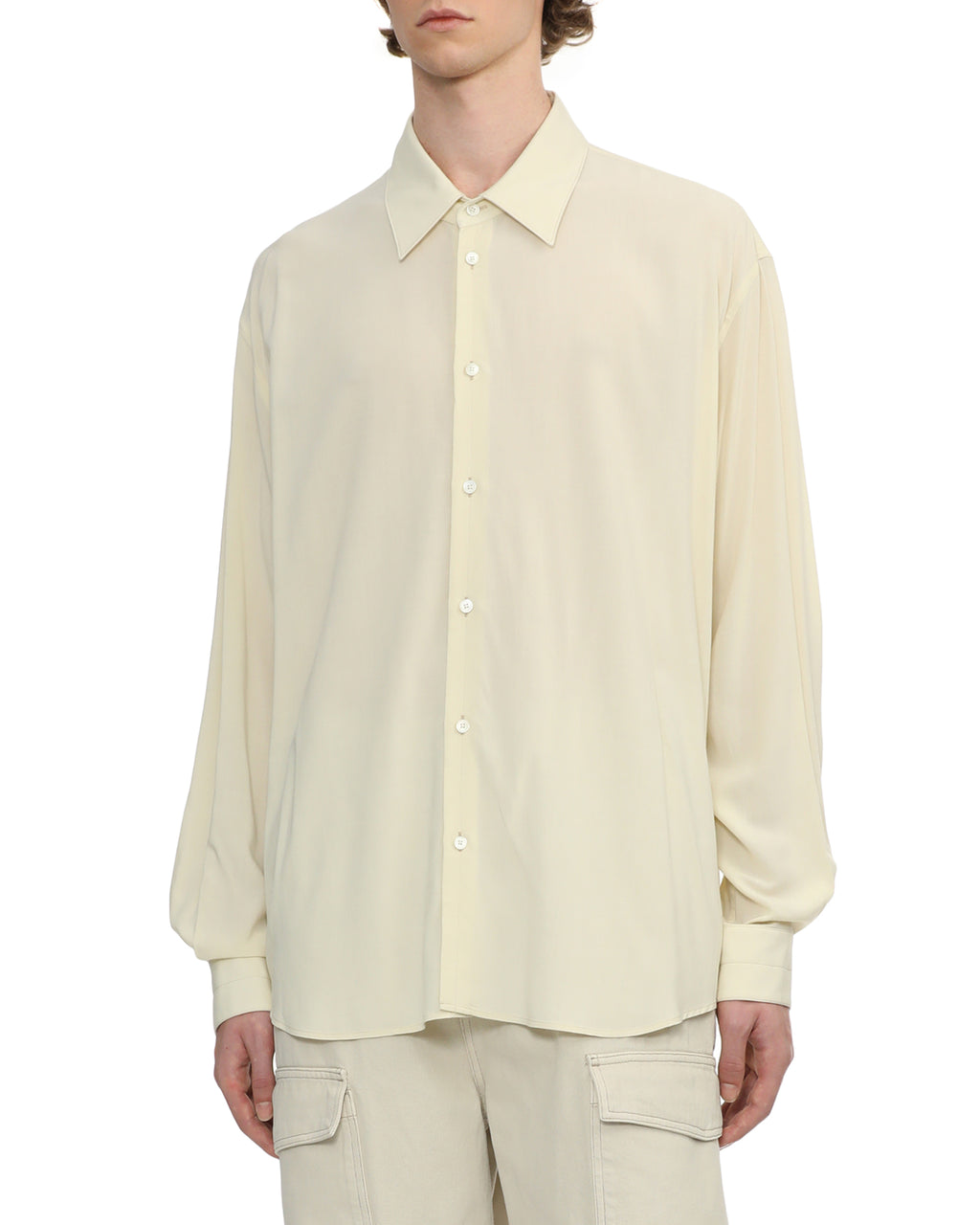 Relaxed fit long sleeve shirt
