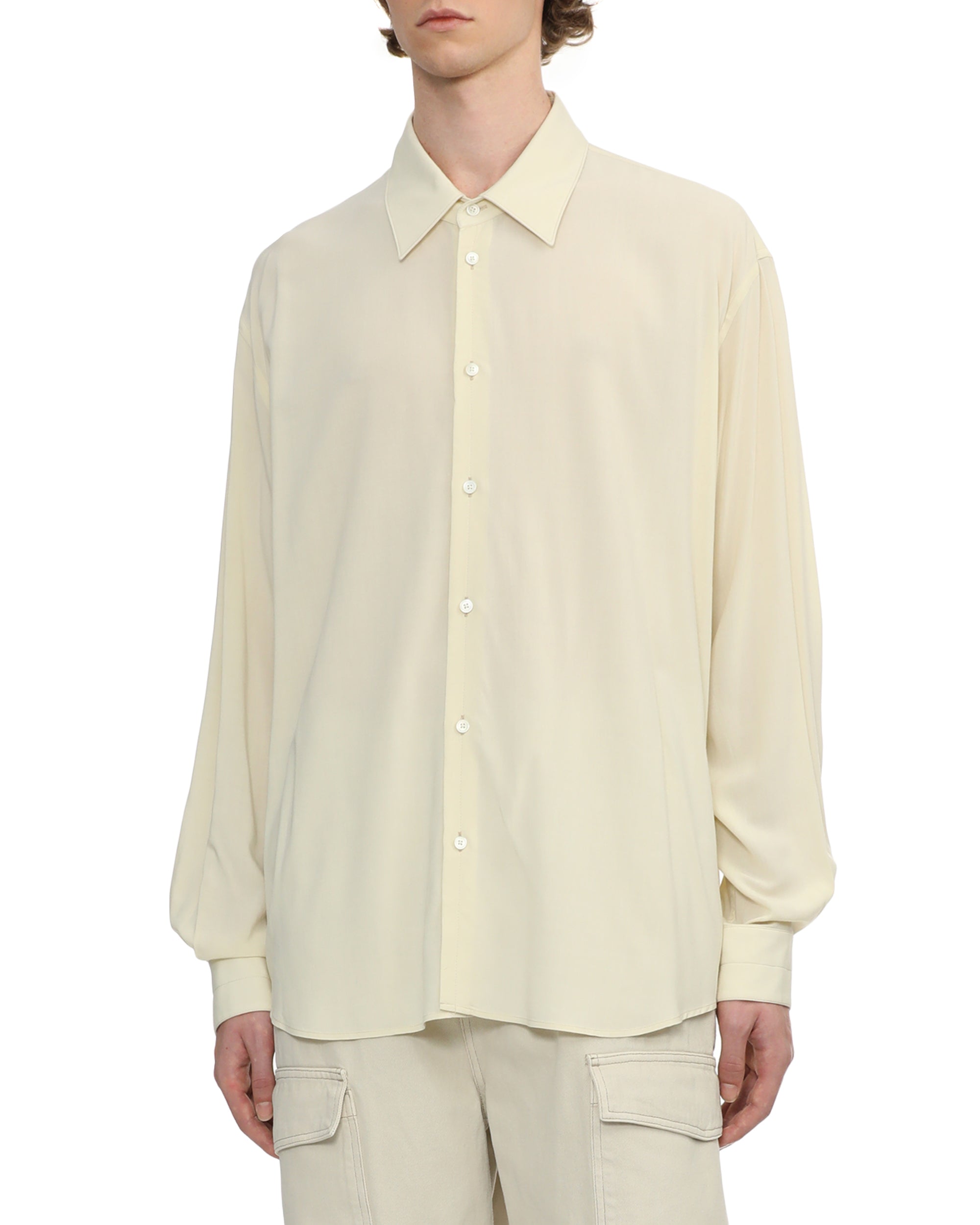 Relaxed fit long sleeve shirt