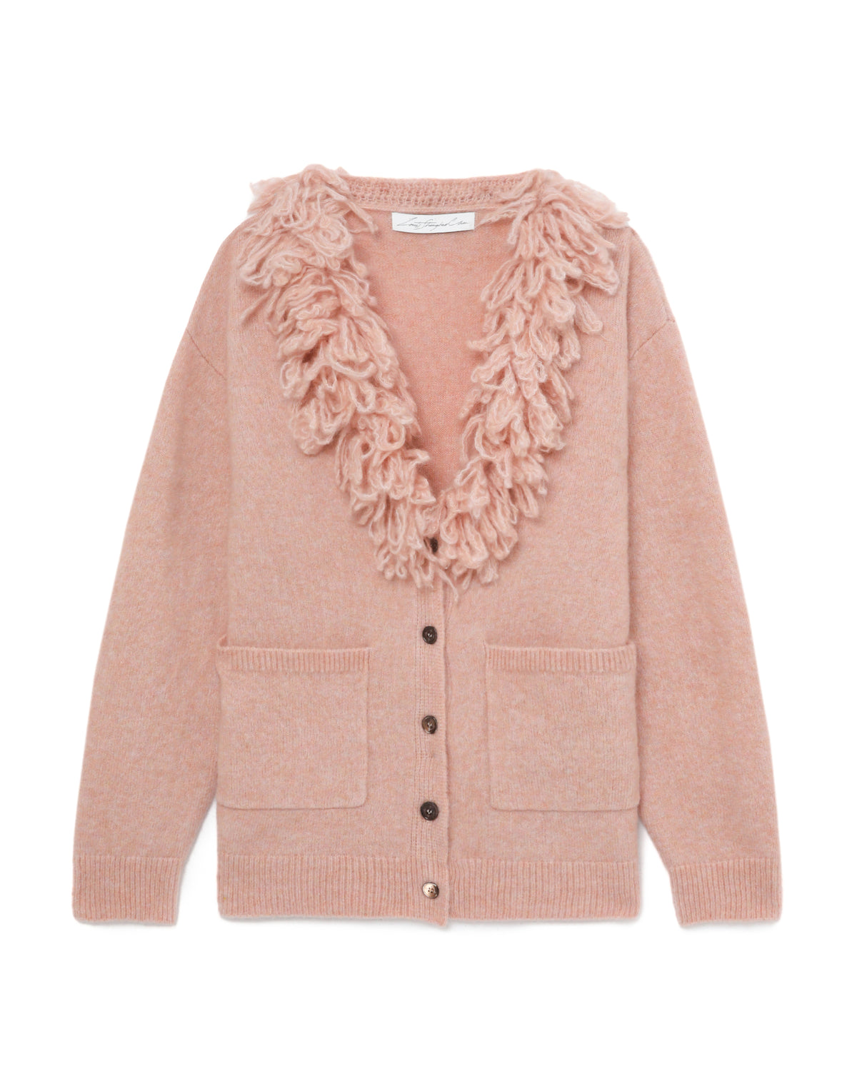 Knitted tassels cardigan