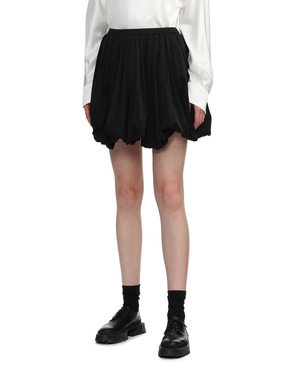 Mini balloon skirt