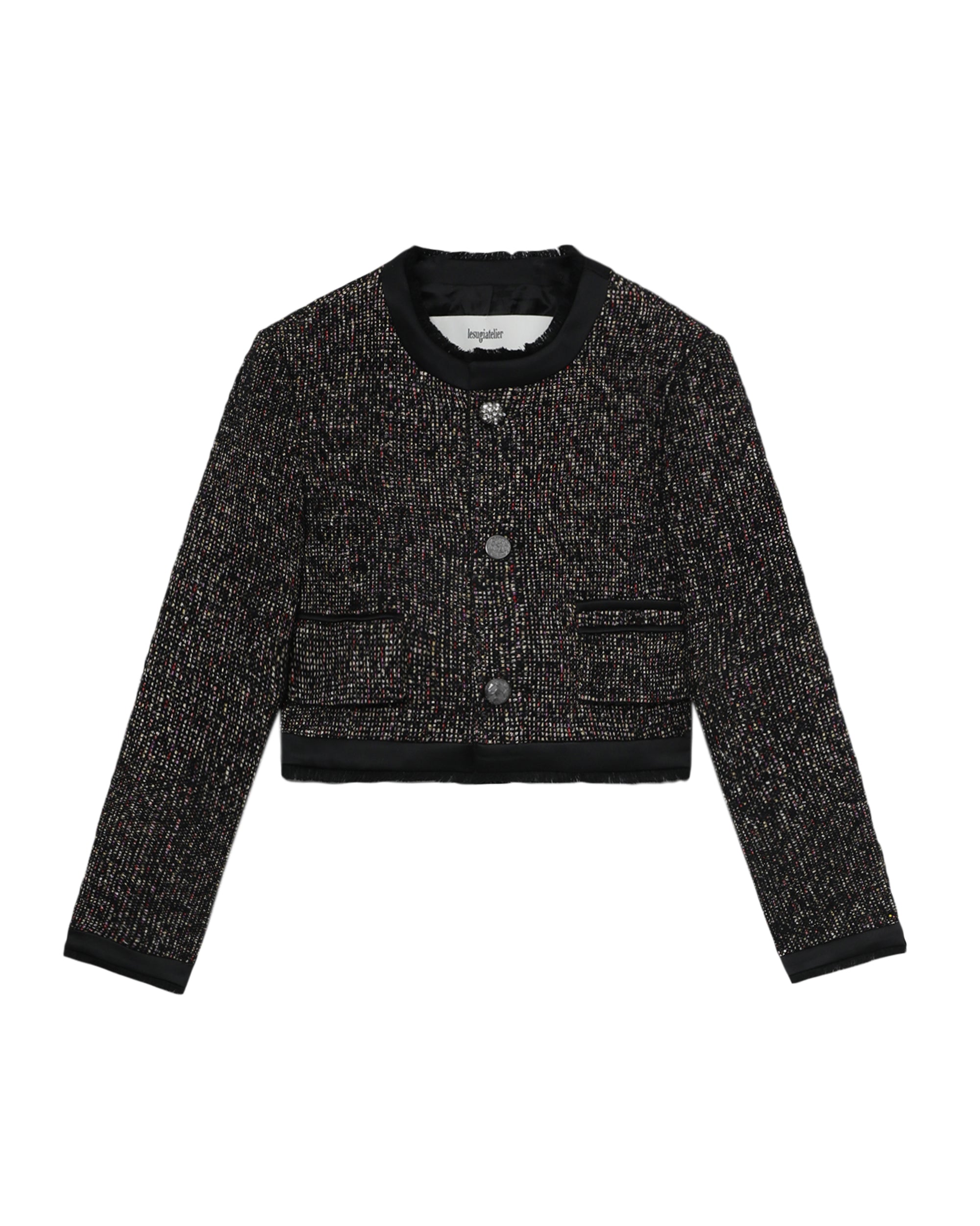 Tweed cropped jacket