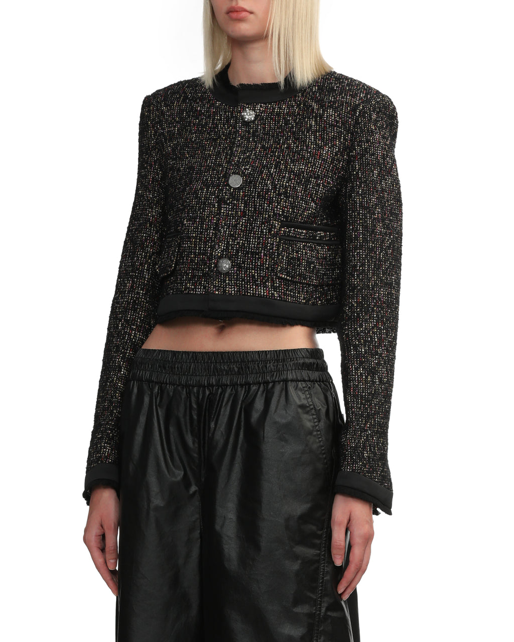Tweed cropped jacket