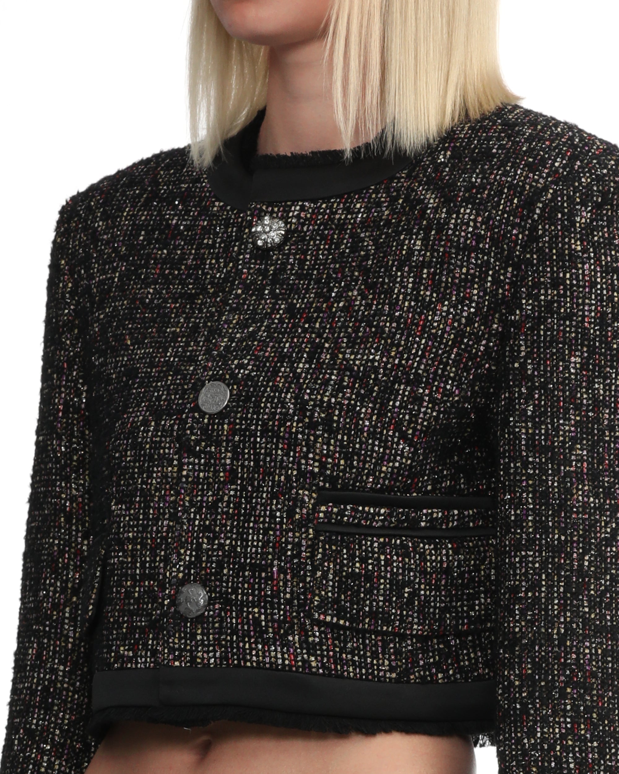 Tweed cropped jacket