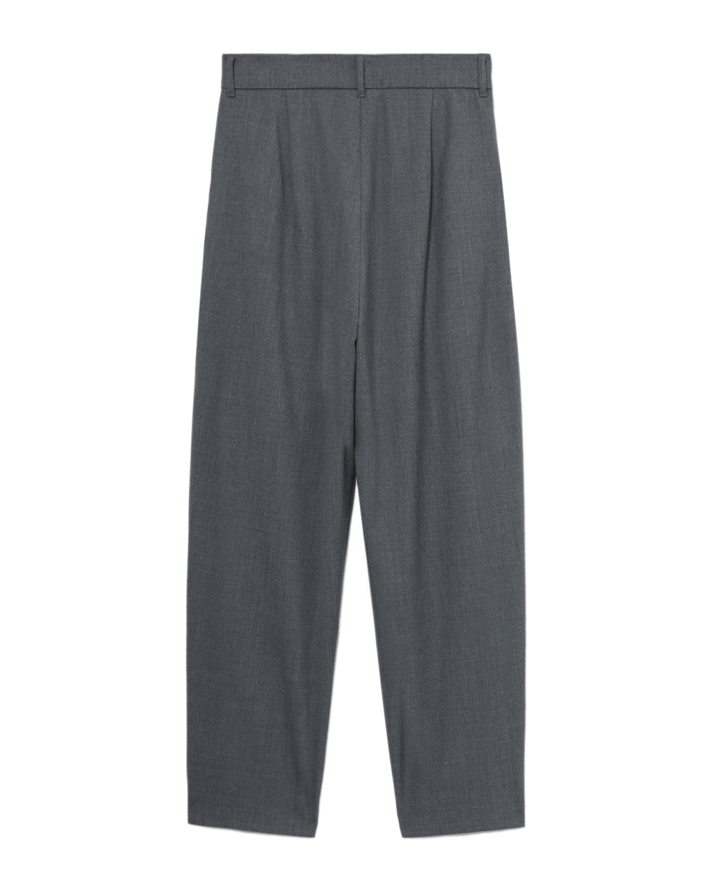 Relaxed fit tucked pants