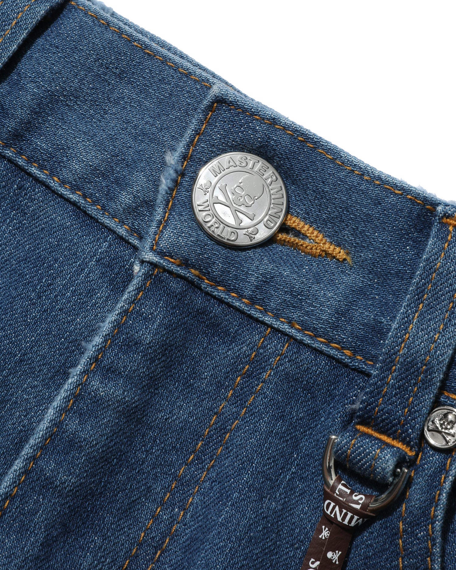 Skinny logo jeans