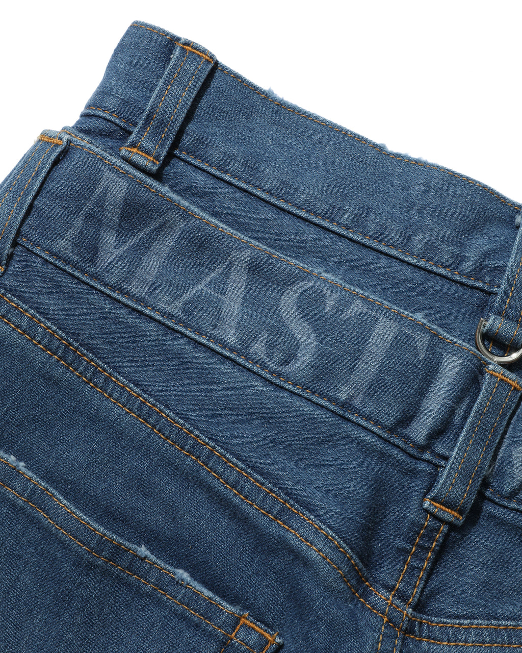 Skinny logo jeans