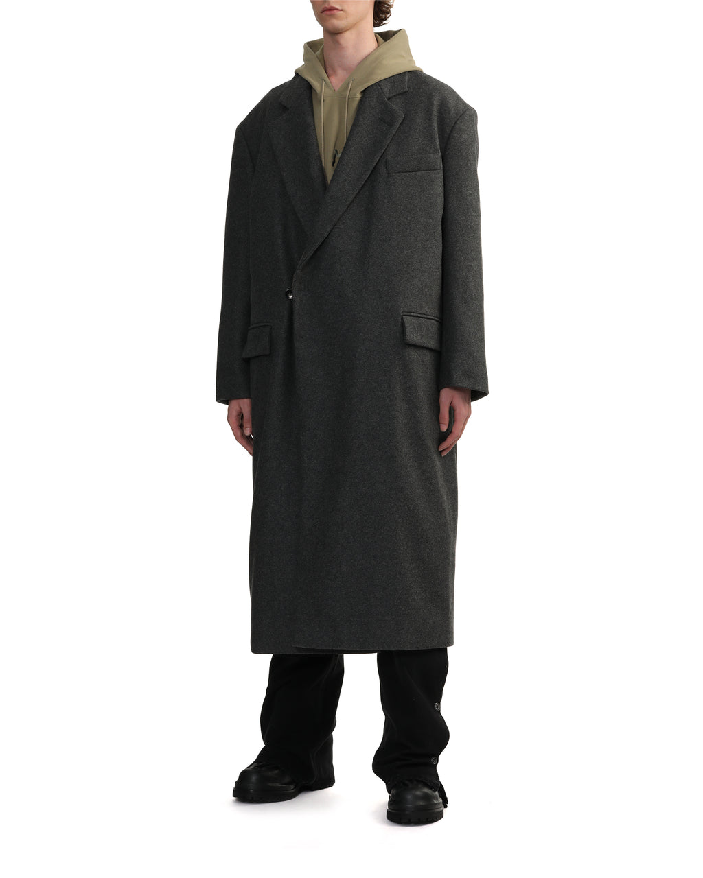 Double breasted coat