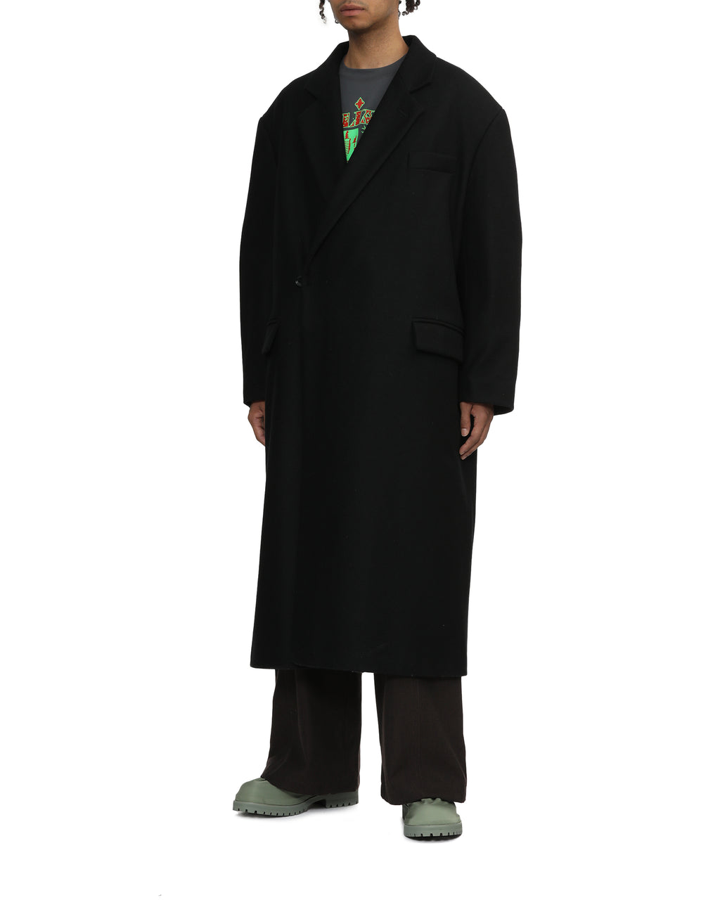 Double breasted coat