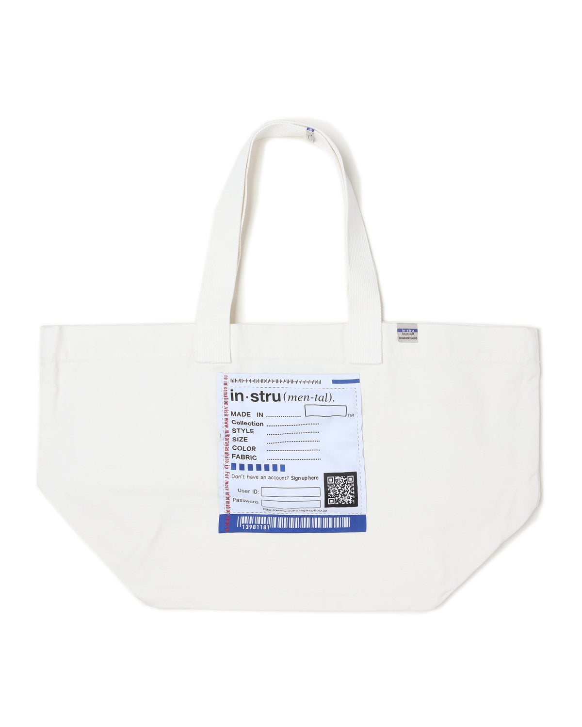 Label tote bag