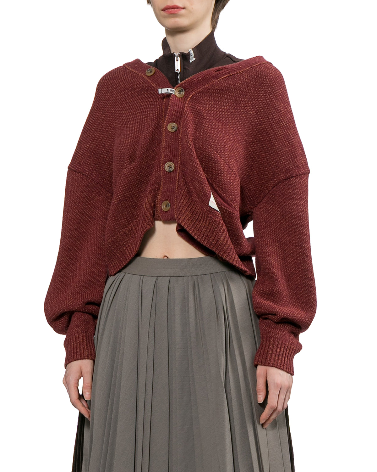 Cropped cardigan