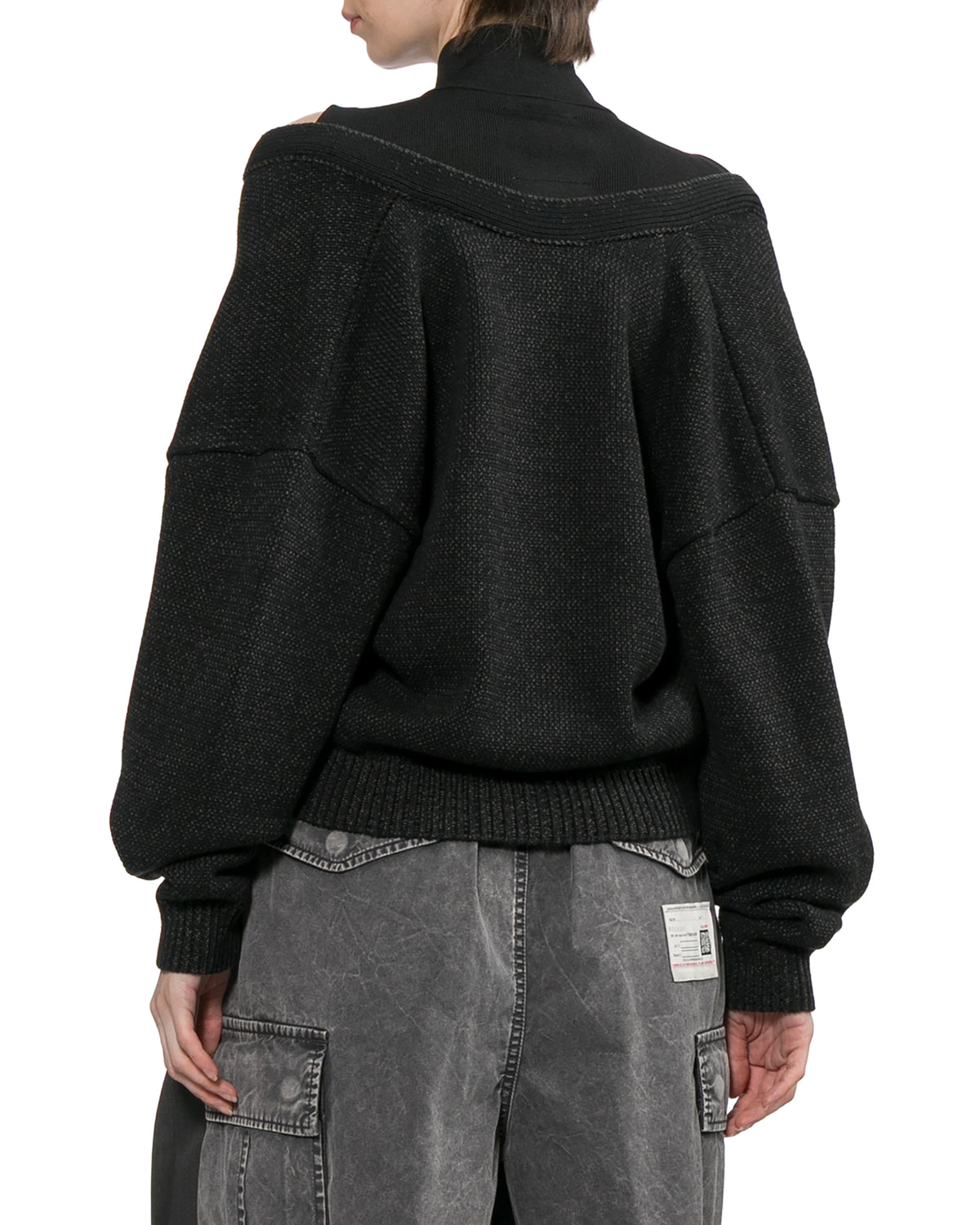 Layered cardigan