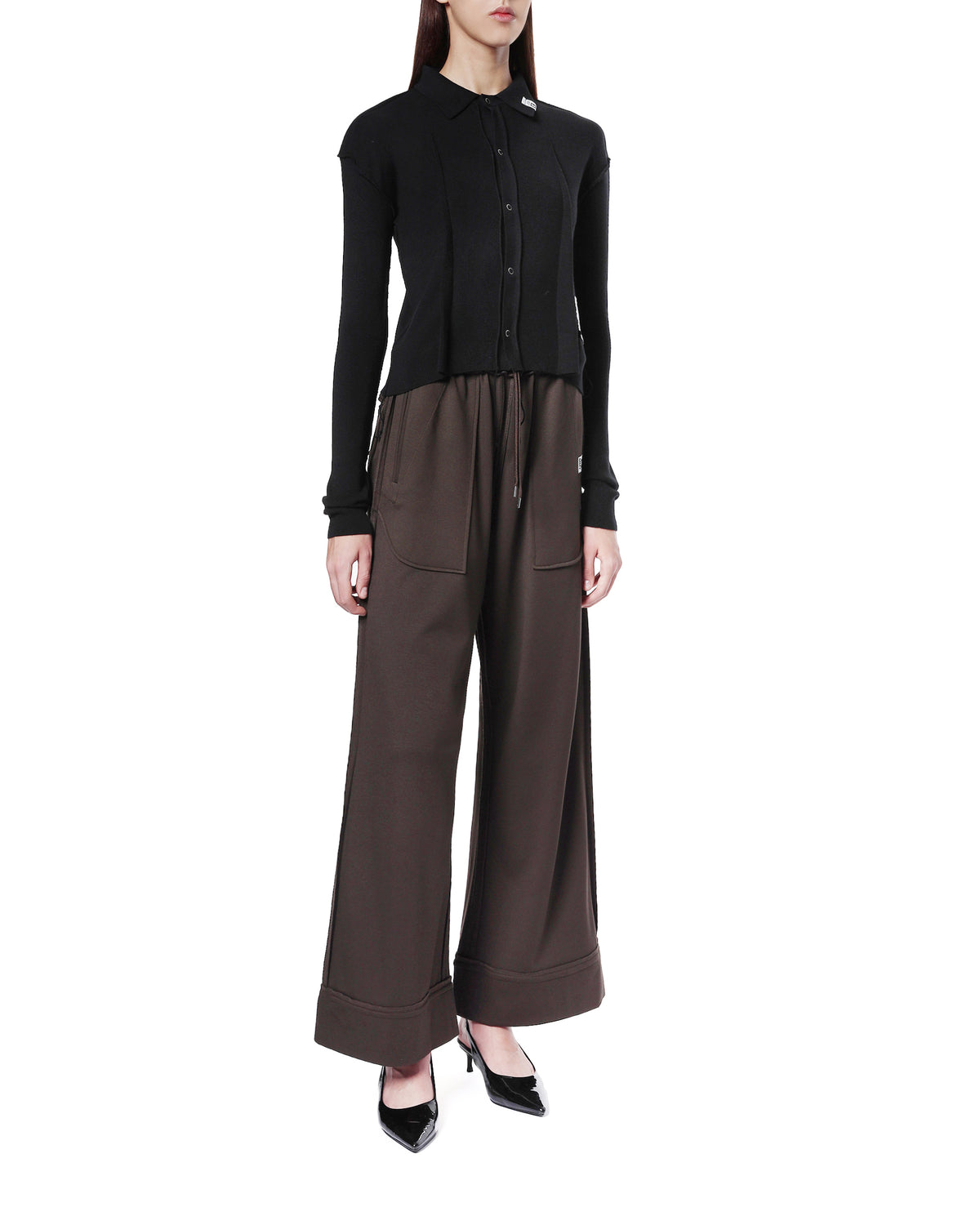 Cropped shirt