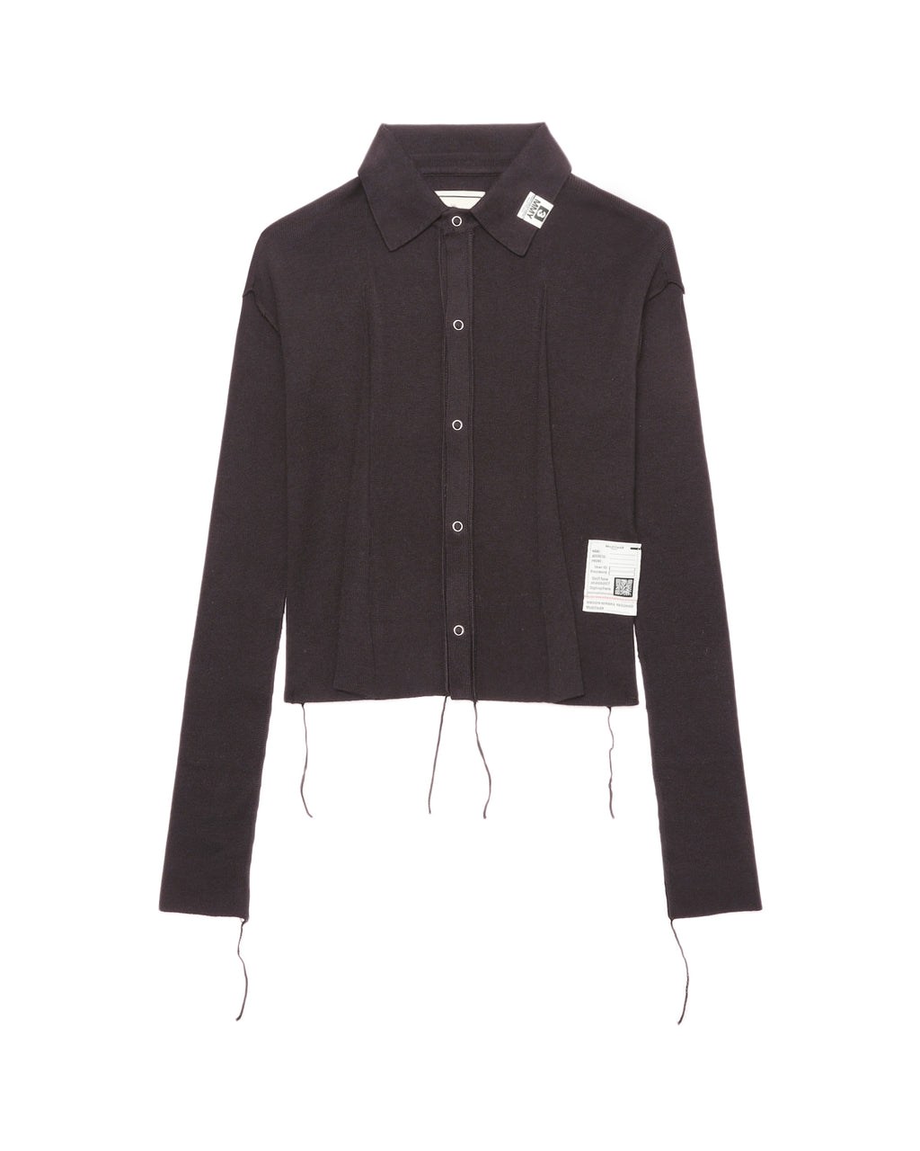 Collared knit top