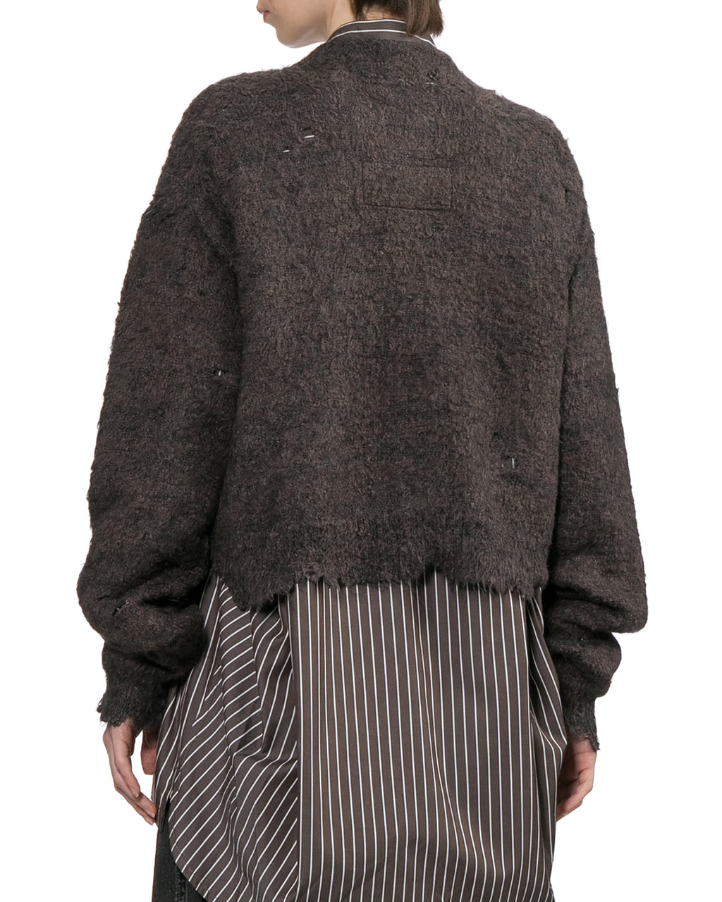 Wool-blend cardigan