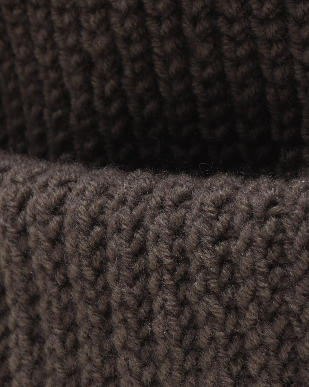 Masked visor knit cap