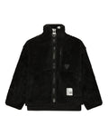 Layered fleece jacket