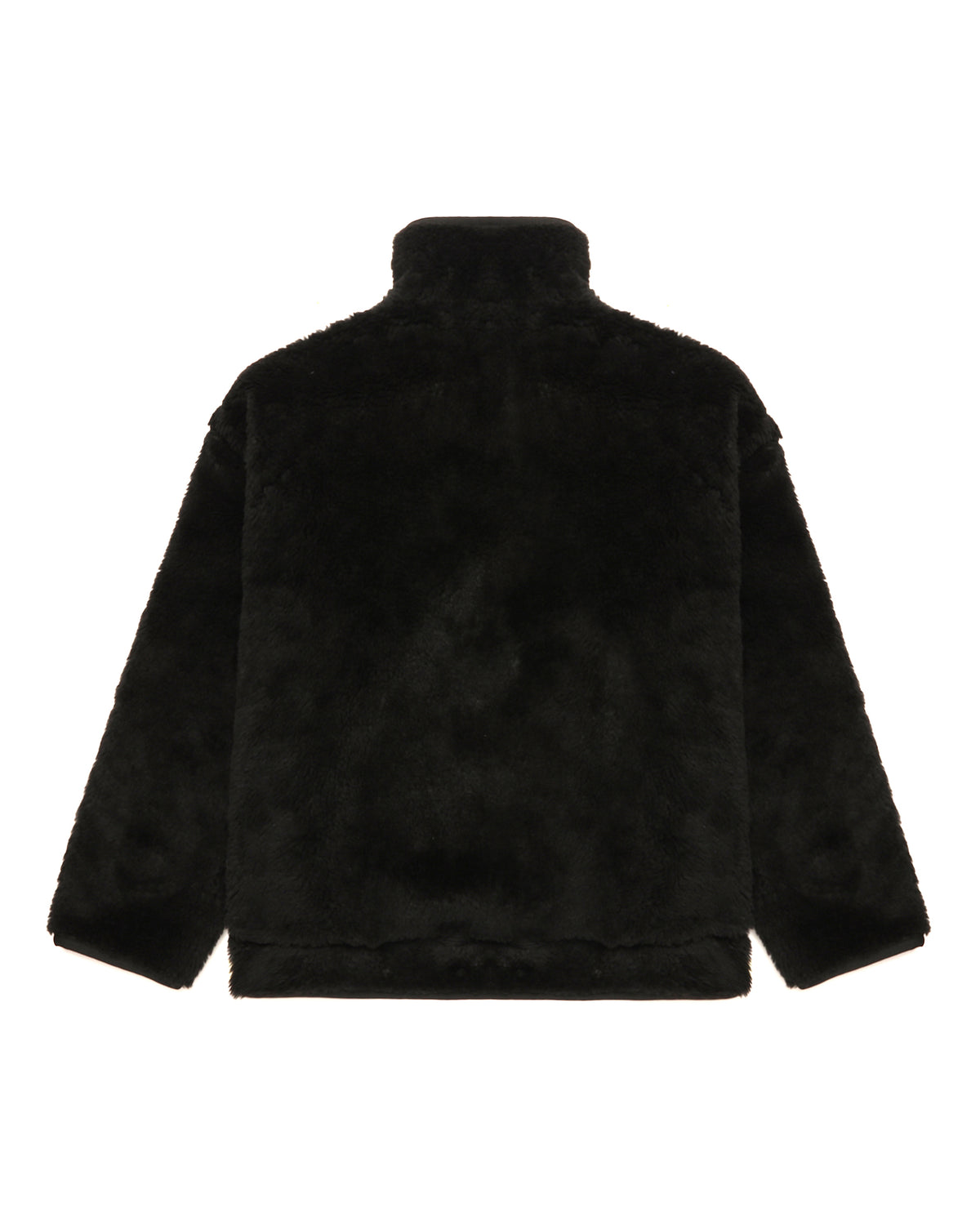 Layered fleece jacket