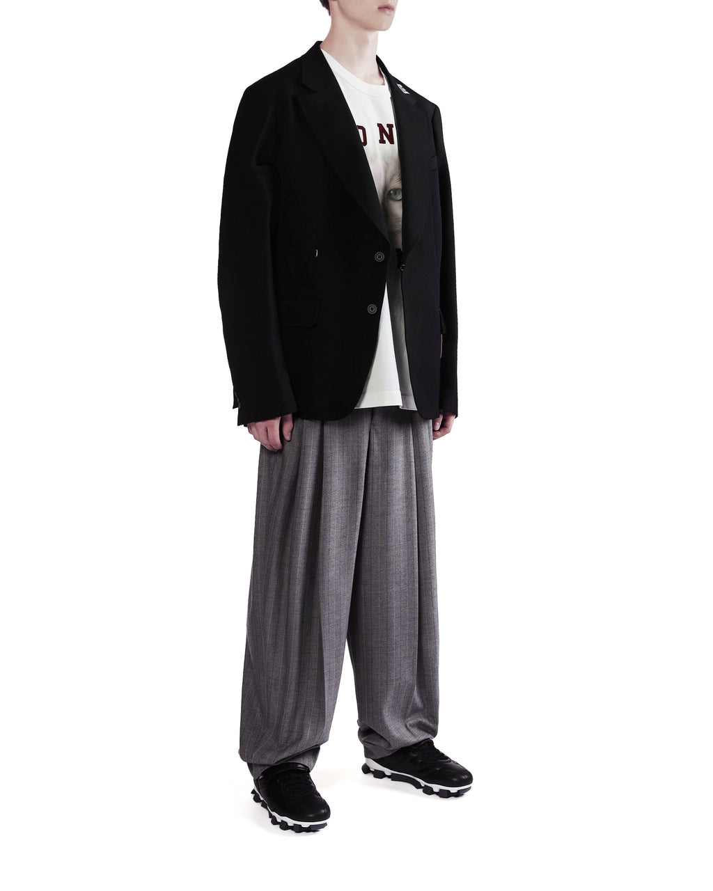 Switch front tailored jacket