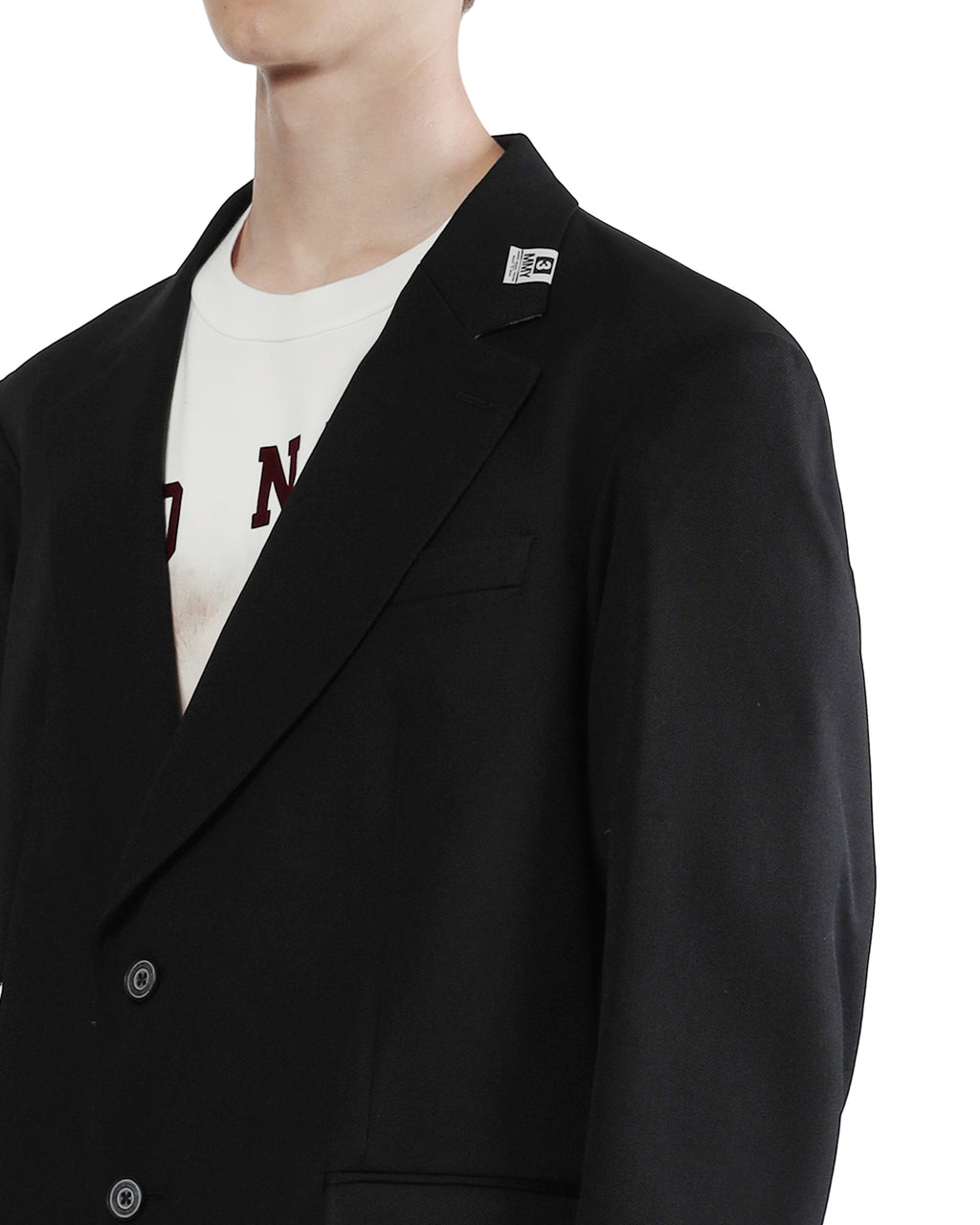 Switch front tailored jacket