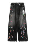 Embroidered jeans