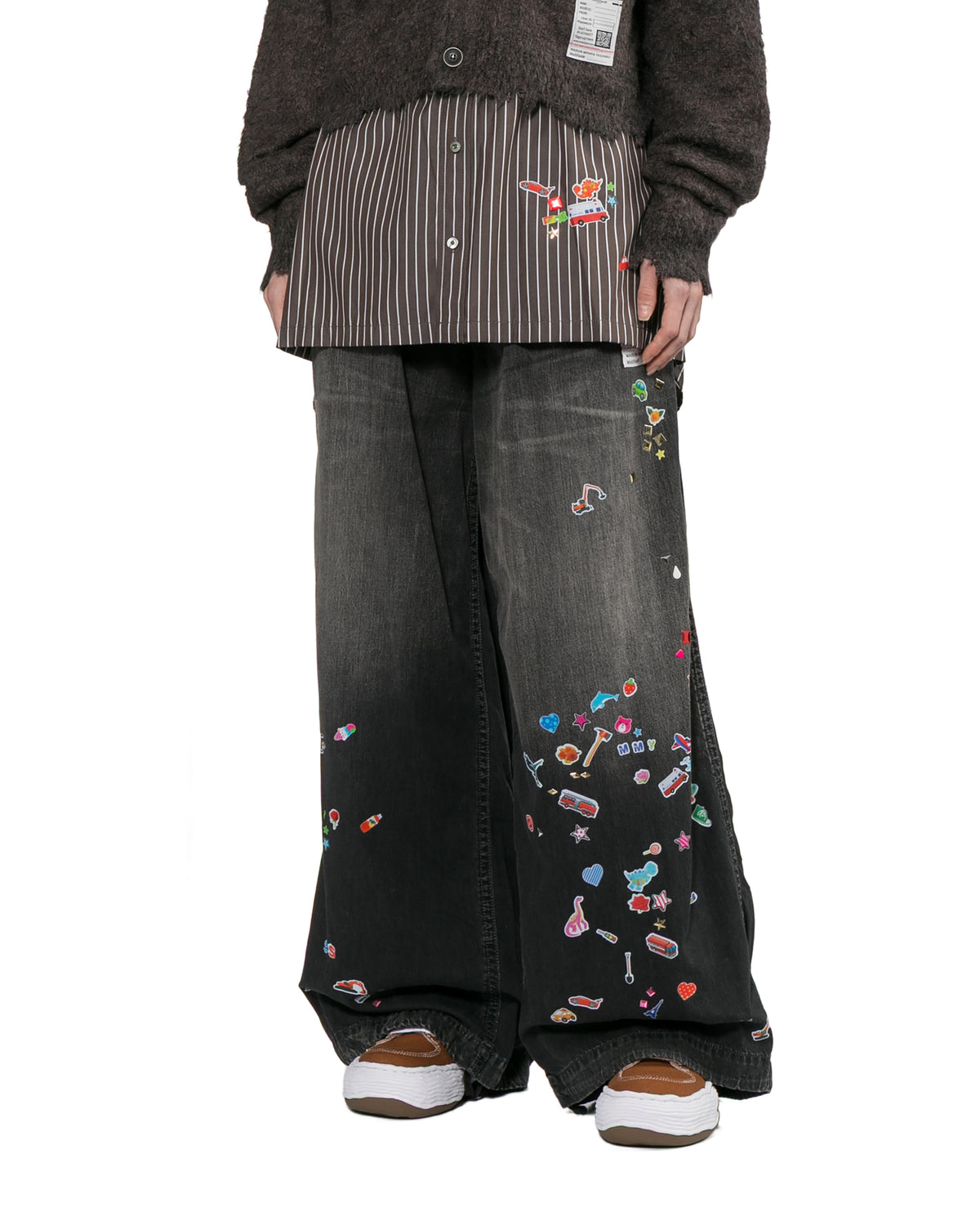 Embroidered jeans