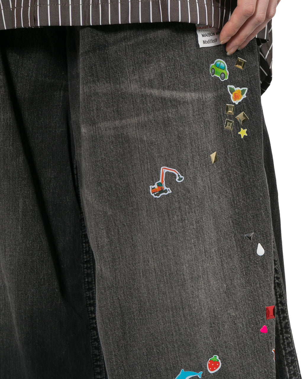 Embroidered jeans