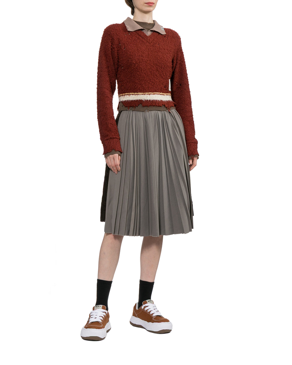V-neck sweater