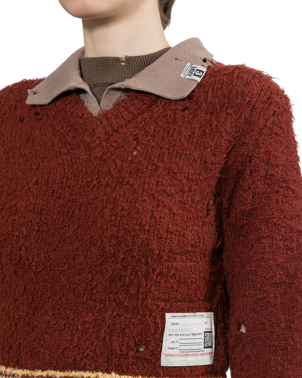 V-neck sweater