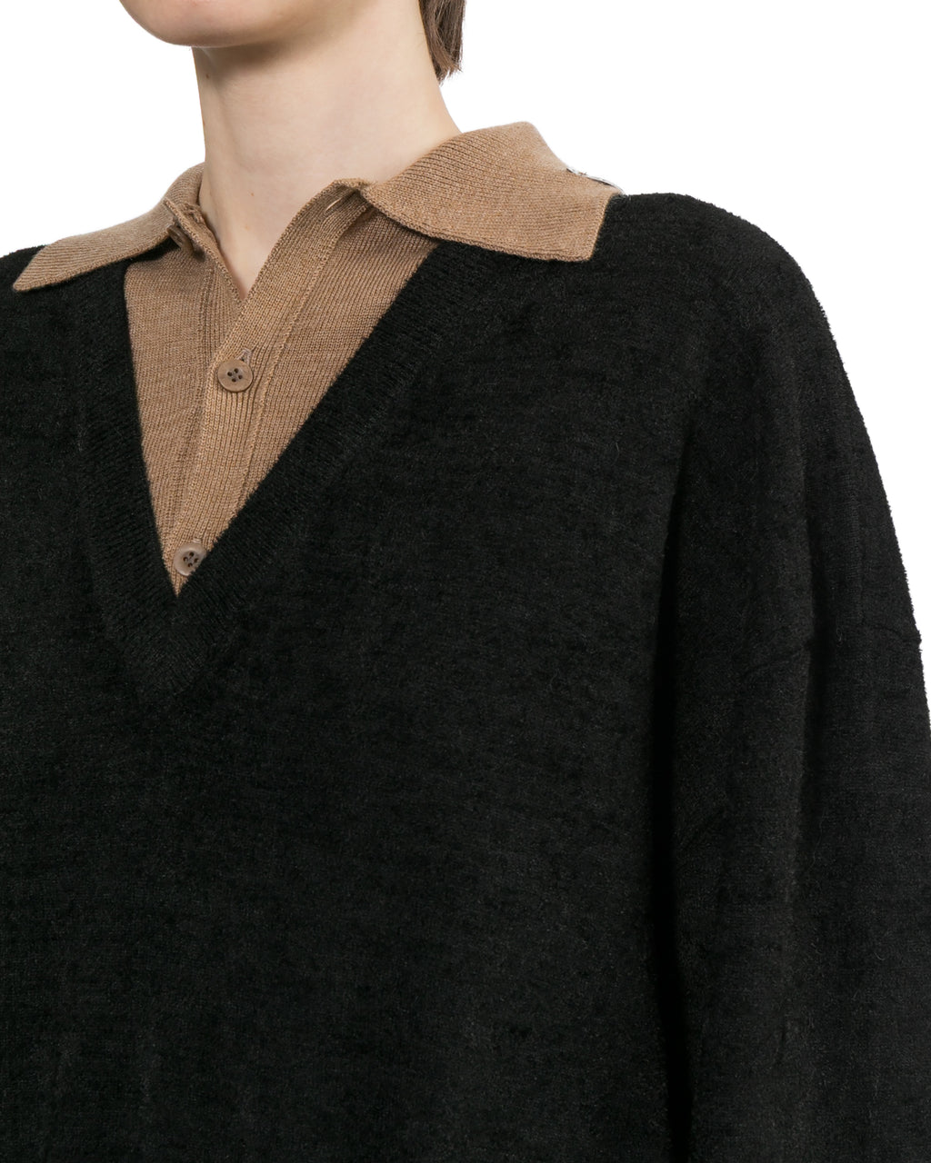 V-neck sweater